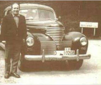 Imagen de los inicios de nuestra licencia con Fangio