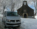Taxi Emilio en  San Roque con nieve